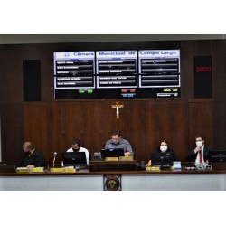 Câmara de Campo Largo vota três vetos do prefeito a projetos de vereadores